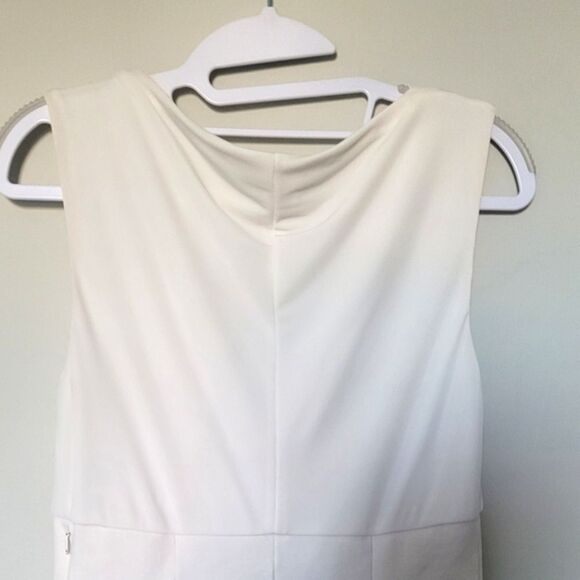 Tempo Paris Off white cowl neck dress Size M - Picture 11 of 12